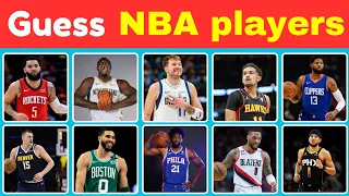 Guess the NBA Players challenge || Guess NBA players Quiz || Quiz Library