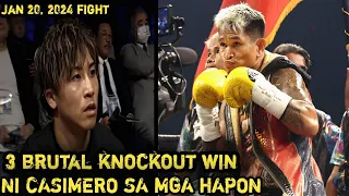 ANG 3 BR*TAL KNOCKOUT WIN NI CASIMERO SA MGA HAPON