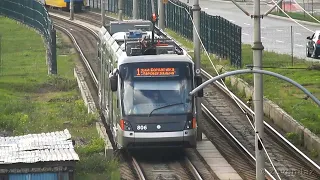 Киевский скоростной трамвай, правобережная линия 27.08.2021 / Kyiv Light Rail, right bank line, tram