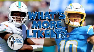 ‘What’s More Likely’ - Rich Eisen on Jets-Bills, Bengals, Cowboys, Chiefs, Chargers-Dolphins & More