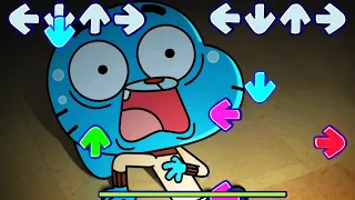 FNF Tricky be like in Gumball