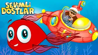 Kırmızı Balık ve Sevimli Dostlar Bebek Şarkıları | Kirmizi Balik Çocuk şarkıları | Nursery Rhymes