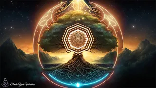 Tree of Life | 528Hz Spiritual & Emotional Detox, Heal Golden Chakra | Force Energy Supply