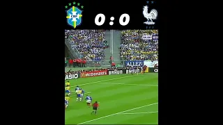 France 🇫🇷 vs Brazil 🇧🇷 World Cup final 1998🔥 #football #foryou #fyp #youtubeshorts #highlights