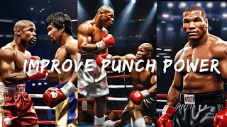 10 Proven Ways to increase punching power