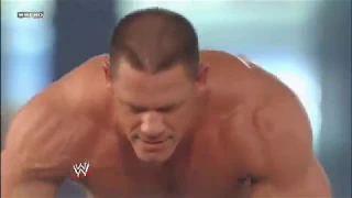 John Cena, Chris Jericho, Big Show & Randy Orton gauntlet
