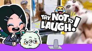 Try Not To Laugh Challenge 🤭 | D and Milo's Fun Time | If You Laugh, You Lose!
