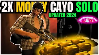 *New Guide 2024* How to 2X DOUBLE the MONEY SOLO at CAYO PERICO HEIST - GTA 5 Online