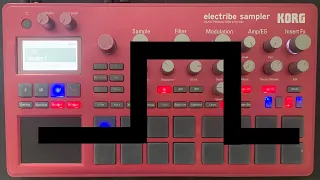 Track From Scratch on Korg electribe sampler // using only square waves..