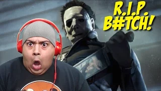 RUNNING FOR MY F#%KING LIFE!!! [DEAD BY DAYLIGHT: MICHAEL MYERS]