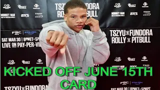 Tank Davis Removes Curmel Moton Off June 15th Card Following "Best Team" Tweet