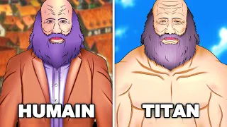 Les 33 humains SECRETS qui se sont transformés en Titans (Jean, Connie...)