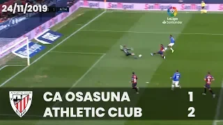 ⚽ FULL MATCH I LaLiga 19/20 I J14.  CA Osasuna 1 - Athletic Club 2