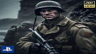 (PS5) Fearless Sniper Mission D-Day WW2 Ultra Graphics 4K HDR