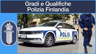 Gradi e Qualifiche Polizia della Finlandia