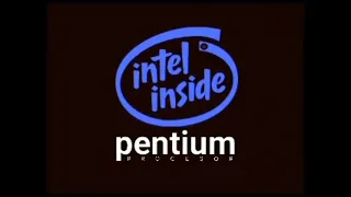 Intel Inside Logo Pentium MMX 1 & 2 Logo (1991-2002) VHS Capture Remake