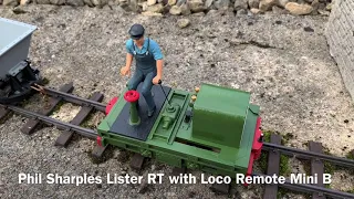 Loco Remote Mini B in a Phil Sharples Lister RT - www.locoremote.co.uk