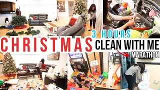CLEAN WITH ME / INSANE 3 HOURS CLEANING MARATHON / EXTREME CLEANING MOTIVATION / CHRISTMAS 2021