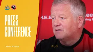 Chris Wilder | Newcastle United v Sheffield United | Pre-match press conference