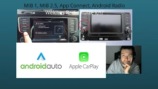 Golf 7 | Welches Radio, App Connect, Head Unit, Apple CarPlay, Android Auto