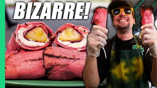 BIZARRE American Fair Food!! STRANGE & SATISFYING Flavor Combinations! | Minnesota State Fair Food