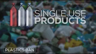 What will Trudeau's single-use plastic ban include?