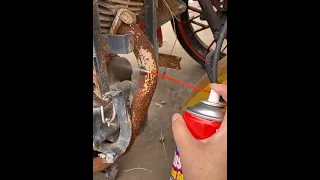 Car rust remover instant spray