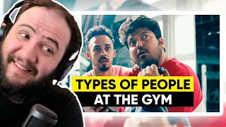 Producer Reacts to Types Of People At The Gym  @Jordindian