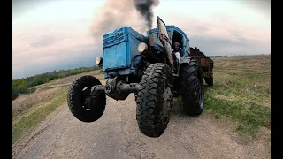 Crazy Russian tractor drivers | Трактористы приколисты