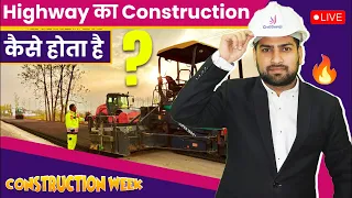 Highway Construction Process | Components Of Road Structure | Road Construction || By CivilGuruji