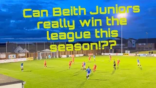 BEITH JUNIORS FIGHTING FOR TOP OF THE LEAGUE! (Match day vlog Irvine Meadow v Beith Juniors
