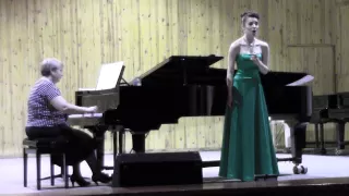 Ukrainian folk song "Oh, I know, that I have a sin" in arr. M. Stetsyuna