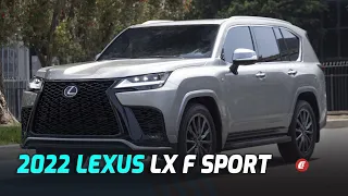 2022 Lexus LX 600 F Sport First Look