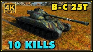 World of Tanks | BatChât 25t - 10 Kills - 8,2K Damage Gameplay