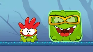 RED BALL 4 | SUPER NOMS CUT THE ROPE FIGHT OM NOM AILEN
