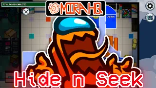 Among Us Hide N Seek (MIRA HQ MAP) - Hider Gameplay - Seeker Gameplay