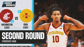 Iowa State vs. Washington State - Second Round NCAA tournament extended highlights