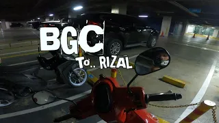 Fazzio Jan lng sa BGC to Rizal.