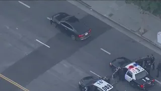 Suspect in custody after leading LAPD on chase, standoff that lasted over 3 hours