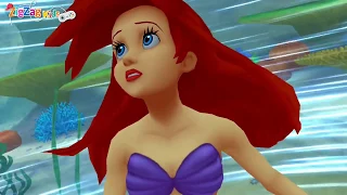 Kingdom Hearts II | Episode 37 Atlantica Ariel Defeat Ursula | ZigZag Kids HD