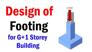 Design of Footing for G+1 Storey Domestic Building