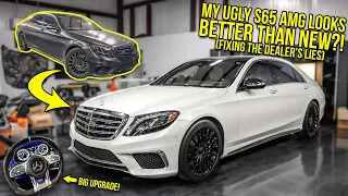 The Dealership LIED And Sold Me An UGLY And BROKEN Mercedes S65 AMG...So I Made It BETTER THAN NEW