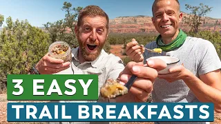 3 Easy and Yummy Backpacking Breakfasts | Camp Cooking with Chef Corso