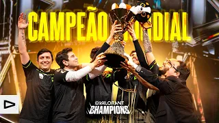 A LOUD É CAMPEÃ MUNDIAL DE VALORANT! Melhores momentos da Final do Champions contra a OpTic