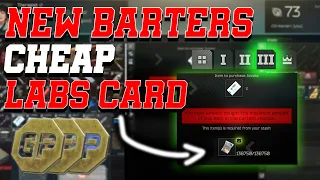 NEW EVENT, CHEAP LABS CARDS & BARTERS - Escape From Tarkov