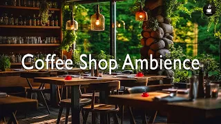 Cozy Coffee Shop Ambience & Relaxing Jazz Instrumental Music - Sweet Jazz Music for Work,Study,Sleep