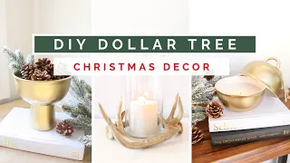 DIY DOLLAR TREE CHRISTMAS DECOR | $1 POTTERY BARN - WEST ELM DUPES INSPIRED HOME DECOR ON A BUDGET