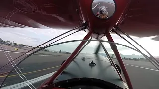 Pitts Special Landing Pilot's View