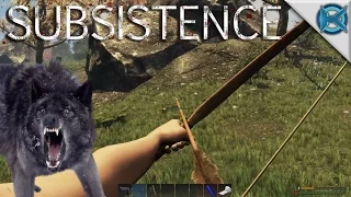Subsistence | Bow & Wolf Attacks | Let's Play Subsistence Gameplay | S05E02