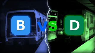 RER B vs. RER D